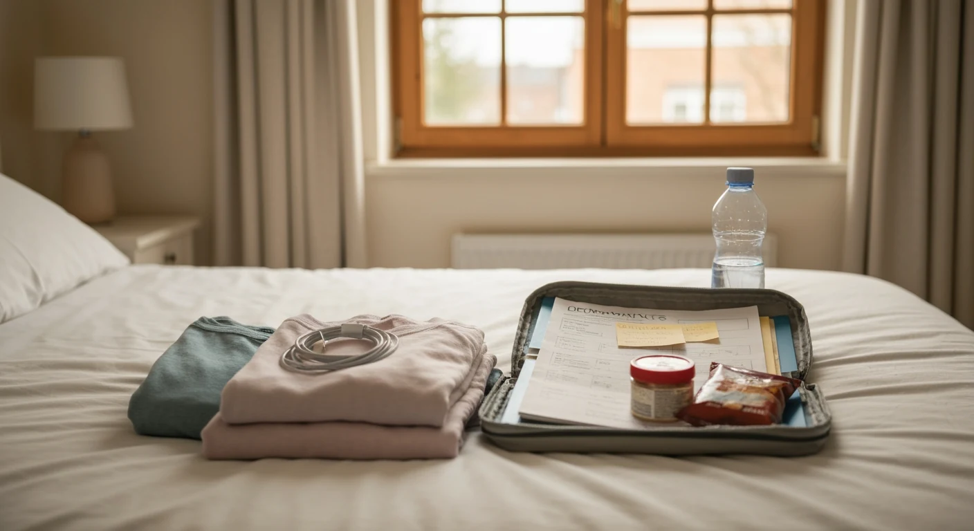 Valise de maternite : la checklist du papa (vraiment utile)
